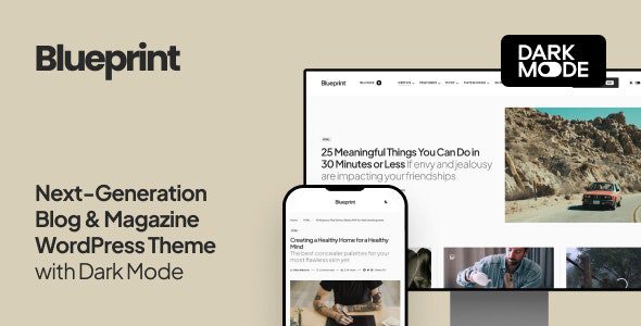 Blueprint v1.0.6 – Next-Generation Blog & Magazine Theme