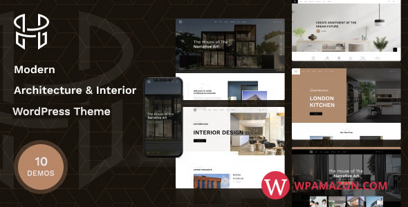 Hellix v1.0.5 – Modern Architecture & Interior Design WordPress Theme