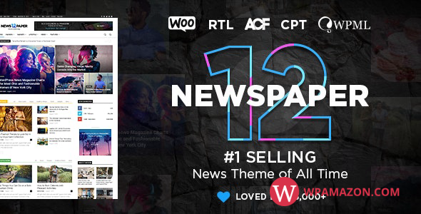 Newspaper v12.1 – News & WooCommerce WordPress Theme