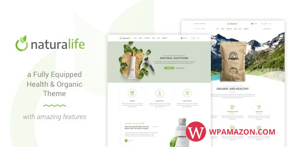 NaturaLife v1.9.10 – Health & Organic WordPress Theme