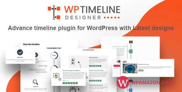 WP Timeline Designer Pro v1.4.2 – WordPress Timeline Plugin