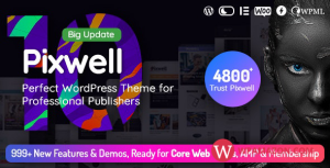 Pixwell v10.2 - Modern Magazine