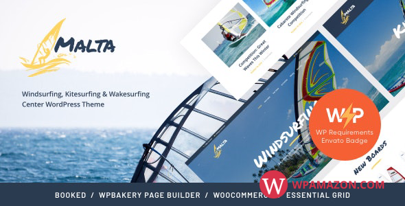 Malta v1.1.6 – Windsurfing, Kitesurfing & Wakesurfing Center Theme