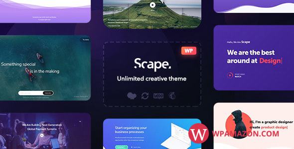 Scape v1.5.5 – Multipurpose WordPress theme