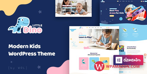 Littledino v1.2.3 – Modern Kids WordPress Theme