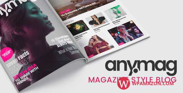 Anymag v2.6.3 – Magazine Style WordPress Blog