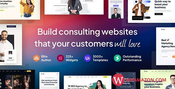 Rise v1.0.2 – Business & Consulting WordPress Theme