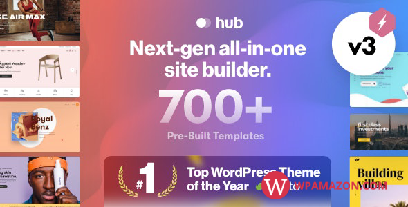 Hub v3.0 – Responsive Multi-Purpose WordPress Theme