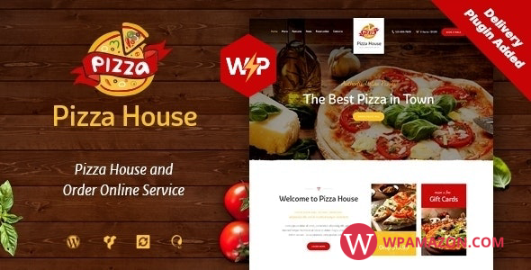 Pizza House v1.3.3 – Restaurant / Cafe / Bistro Theme