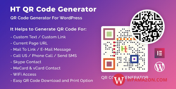 HT QR Code Generator for WordPress v2.3.6