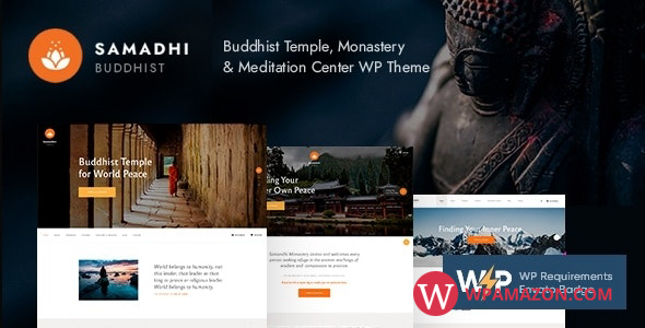 Samadhi v1.0.5 – Oriental Buddhist Temple WordPress Theme