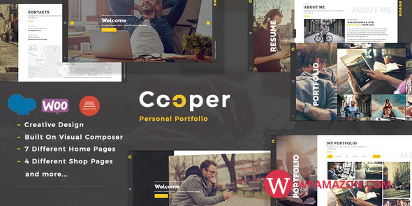 Cooper v5.1 – Creative Responsive Personal Portfolio Theme