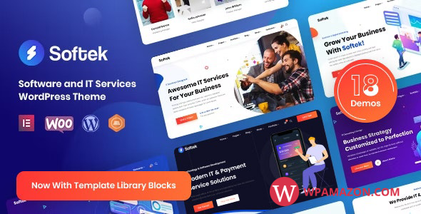 Softek v3.0.0 – Software & IT Solutions WordPress Theme