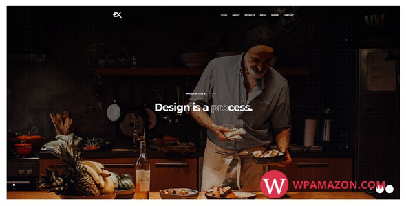 Foodex v1.0 – One Page Restaurant WordPress Theme