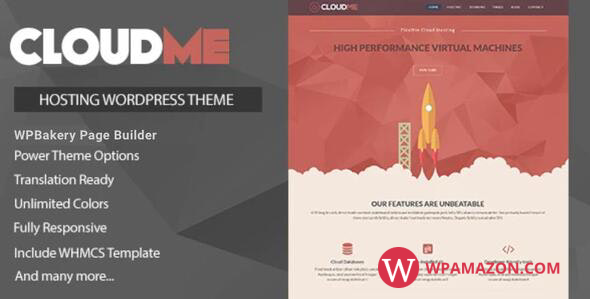 Cloudme Host v1.1.5 – WordPress Hosting Theme + WHMCS