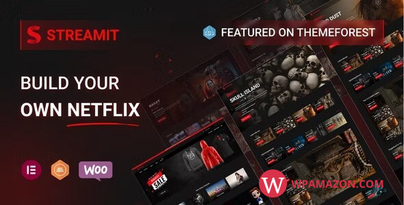 Streamit v2.3.1 – Video Streaming WordPress Theme + RTL