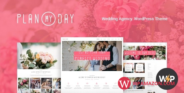 Plan My Day v1.1.9 – Wedding / Event Planning Agency WordPress Theme
