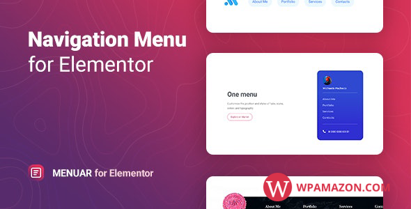 Menuar v1.0.2 – Navigation Menu for Elementor
