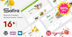 Safira v1.1.0 - Food & Organic WooCommerce WordPress Theme