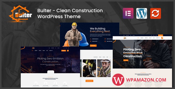 Bulter v1.0.4 – Clean Construction WordPress Theme