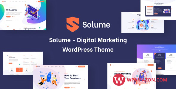 Solume v1.0 – Digital Marketing WordPress Theme