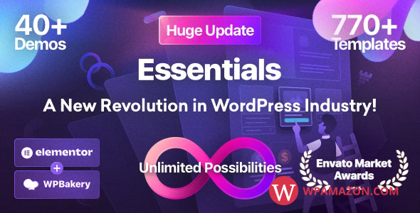 Essentials v3.0.2 – Multipurpose WordPress Theme
