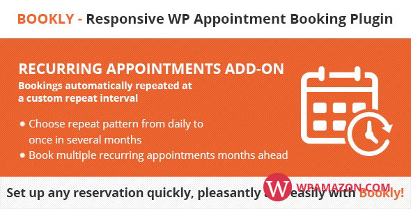 Bookly Recurring Appointments (Add-on) 5.0