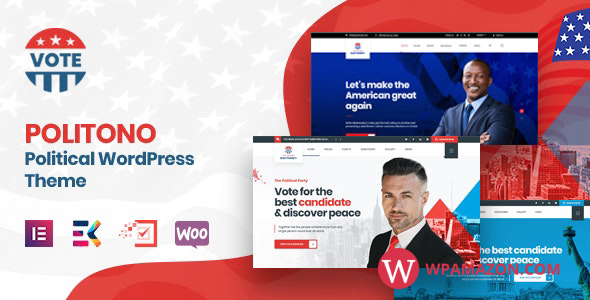 Politono v2.3 – Political Election Campaign WordPress Theme