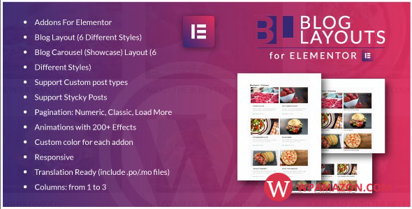 Blog Layouts for Elementor v1.7.0 – WordPress Plugin