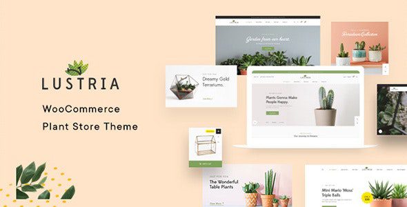 Lustria v2.9 – MultiPurpose Plant Store WordPress Theme
