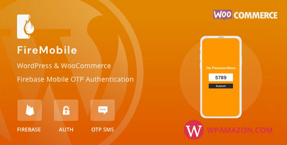FireMobile v1.0.8 – WordPress & WooCommerce firebase mobile OTP authentication