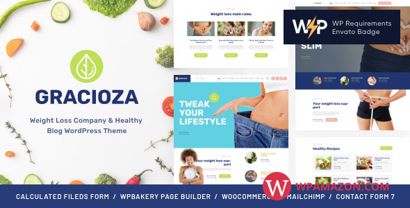 Gracioza v1.0.8 – Weight Loss Company & Healthy Blog