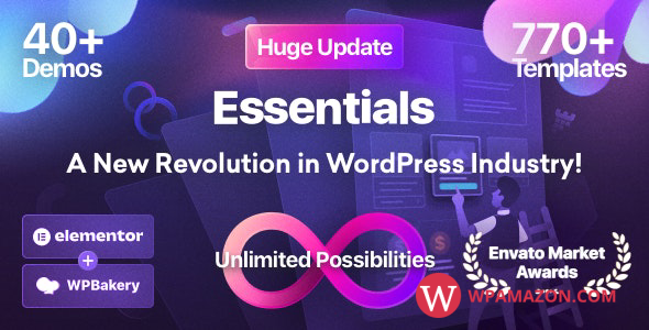 Essentials v2.1.9 – Multipurpose WordPress Theme