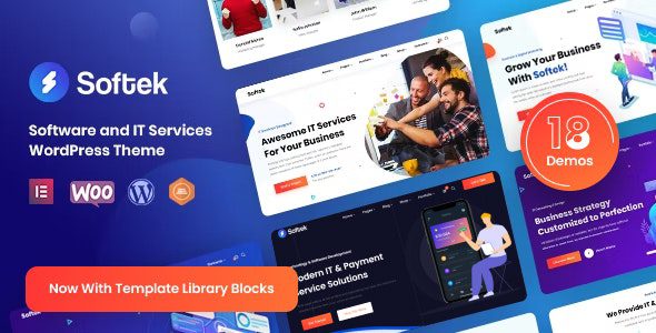 Softek v3.0.1 – Software & IT Solutions WordPress Theme