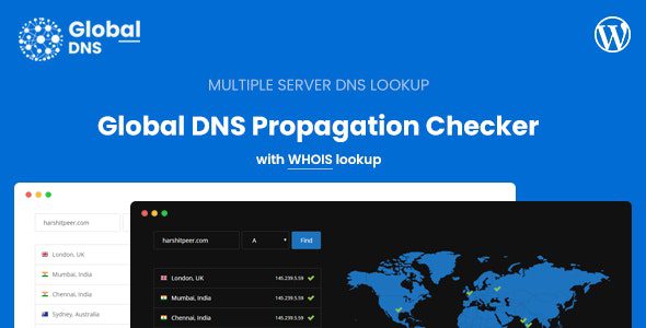 Global DNS v2.2.0 – Multiple Server – DNS Propagation Checker – WP
