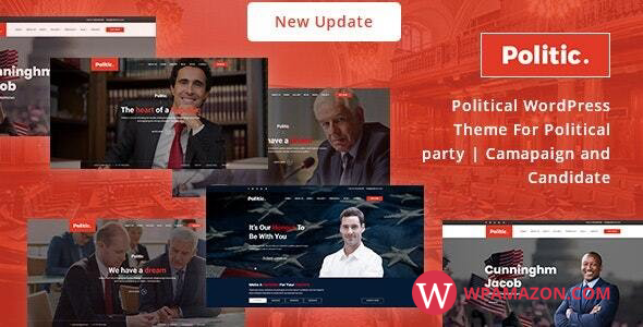 Politic v3.3.6 – Political WordPress Theme
