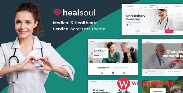 Healsoul v1.6.7 – Medical Care, Home Healthcare Service WP Theme