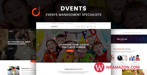 Dvents v1.2.5 – Events Management Companies and Agencies WordPress Theme