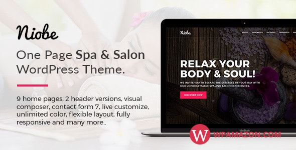 Niobe v1.2.2 – Spa & Salon WordPress Theme