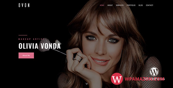 Ovon v1.0 – Makeup Artist WordPress Theme