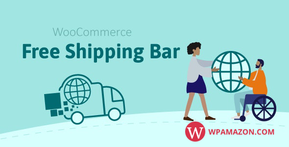 WooCommerce Free Shipping Bar v1.1.14 – Increase Average Order Value