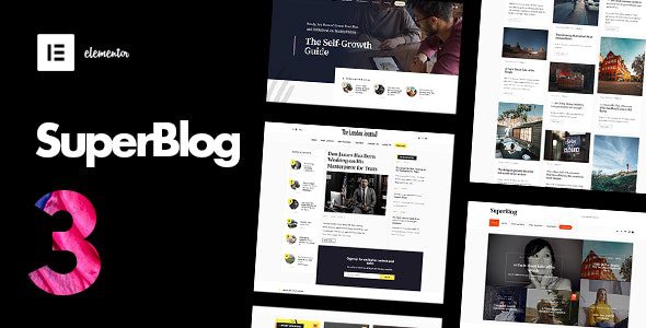 SuperBlog v3.4 – Powerful Blog & Magazine Theme