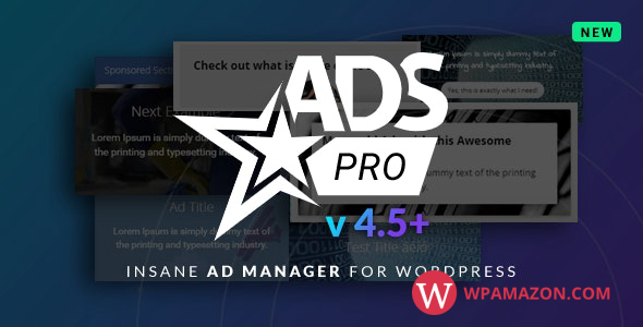 Ads Pro Plugin v4.5.8 – Multi-Purpose Advertising Manager