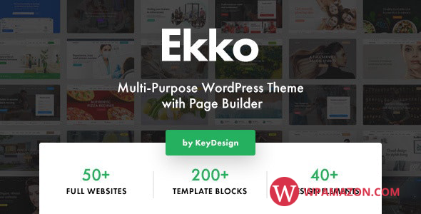 Ekko v3.4 – Multi-Purpose WordPress Theme with Page Builder