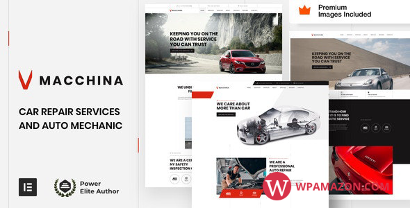 Macchina v4.0 – Auto Repair WordPress