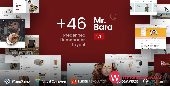 Mr.Bara v1.9.1 – Responsive Multi-Purpose eCommerce Theme