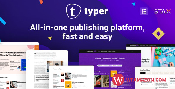 Typer v1.12.0 – Amazing Blog and Multi Author Publishing Theme