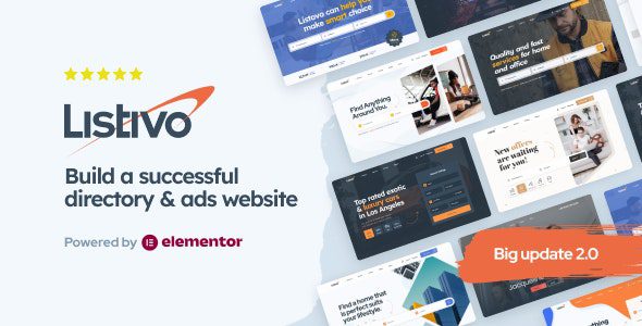 Listivo v2.1.1 – Classified Ads & Directory Listing WordPress