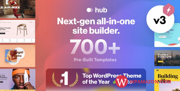 Hub v2.1.2 – Responsive Multi-Purpose WordPress Theme