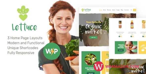 Lettuce v1.1.3 – Organic Food & Eco Products Theme